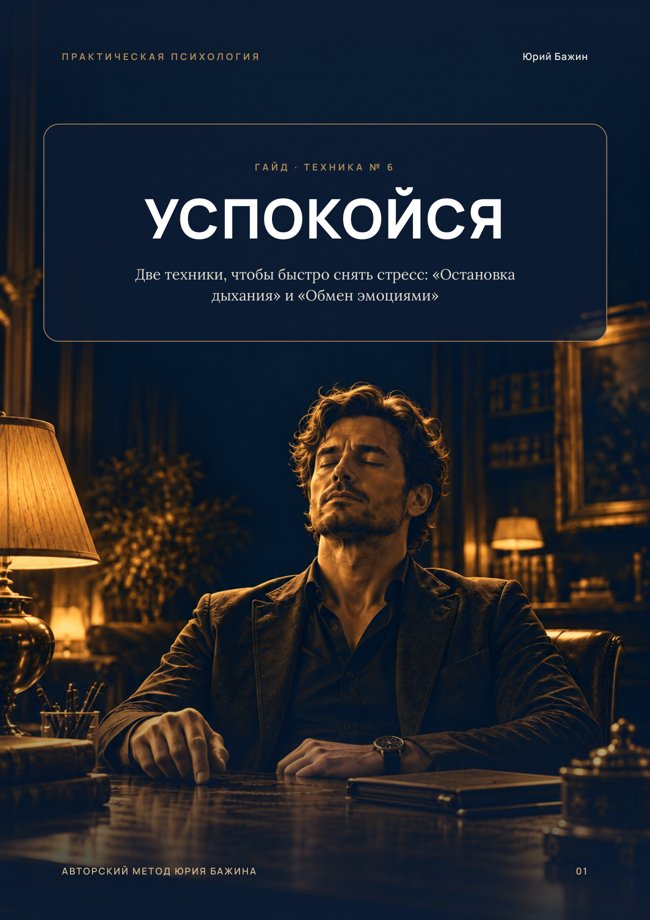 Обложка гайда «Успокойся»